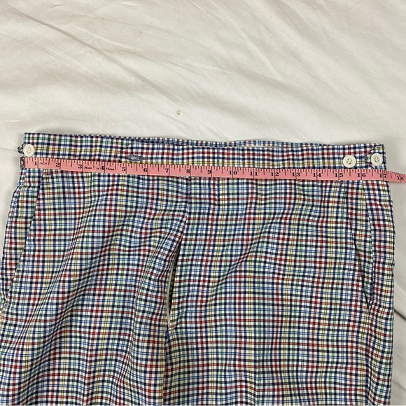 VTG resort pants multi plaid size 34/32 - Picture 4 of 6